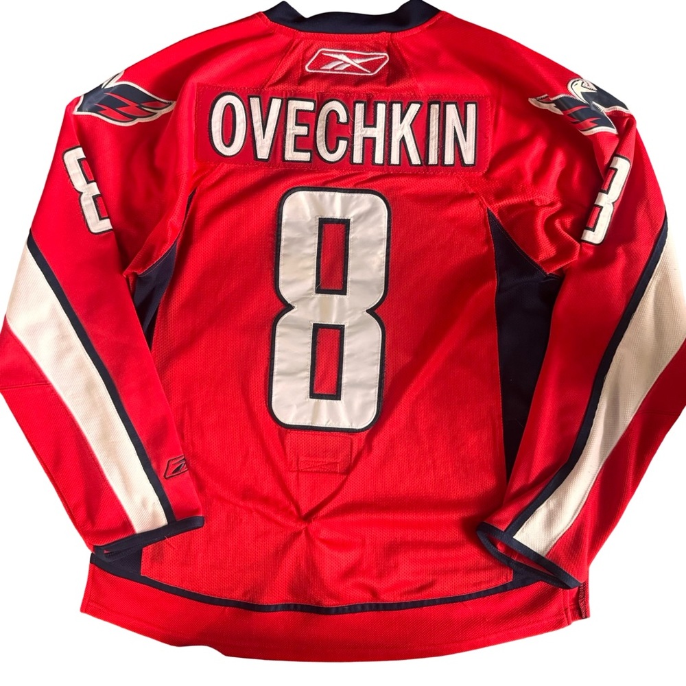 Vintage Ovechkin Assistant Captain Washington Capitals Jersey - Size M